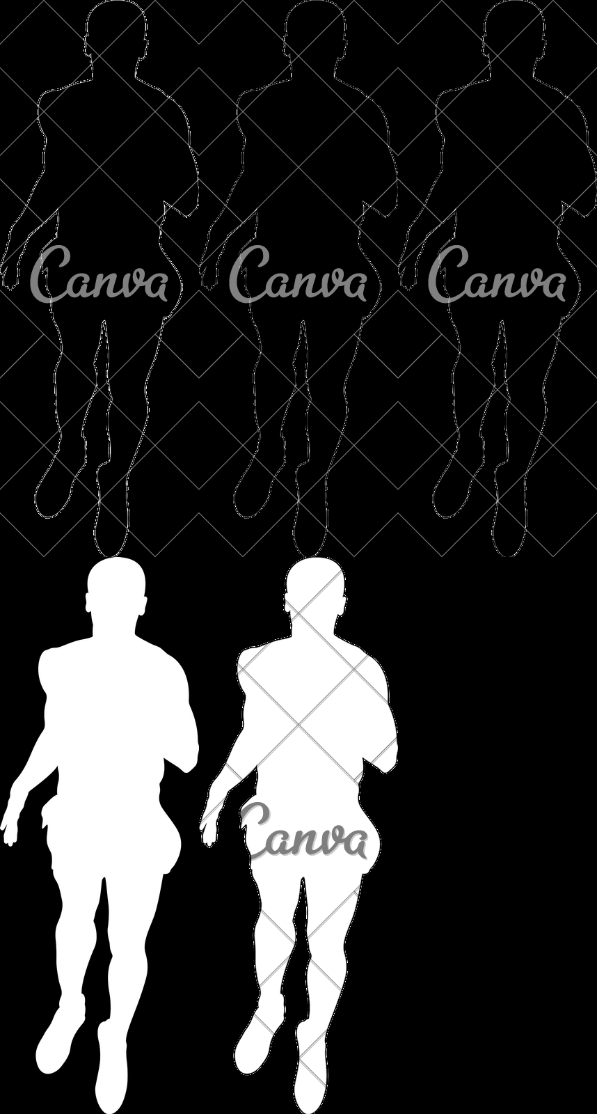 858x1600 Male Sprinter Icon