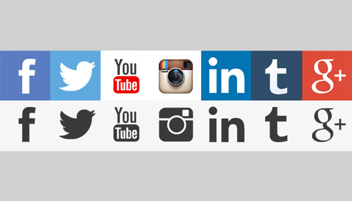 700x400 Social Media Image Sprites