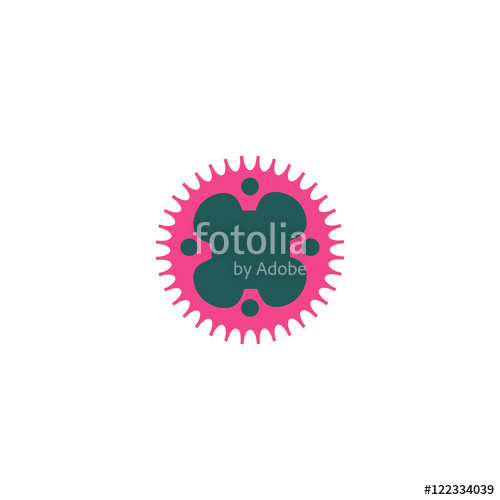 500x500 Sprocket Icon Vector Stock Image And Royalty Free Vector
