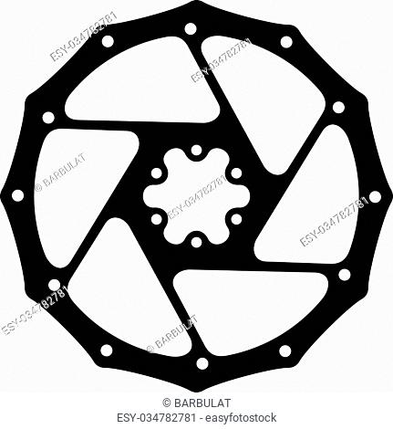 431x470 Vector Bicycle Gear Cogwheel Sprocket Icon Stock Photos And Images