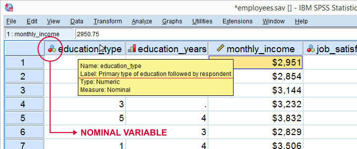 720x300 Spss Data Editor Window
