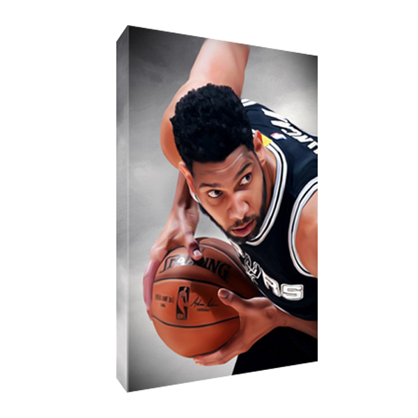 600x600 Tim Duncan San Antonio Spurs Icon Poster Photo Painting Artwork