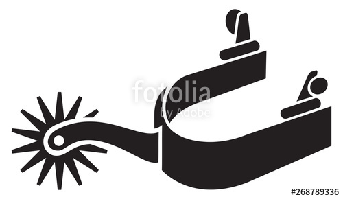 500x290 Spurs Vector Icon Stock Image And Royalty Free Vector