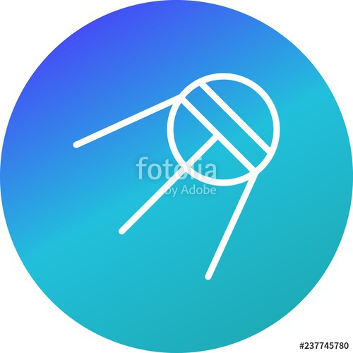 500x500 Sputnik Vector Icon Stock Image And Royalty Free Vector
