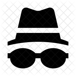 256x256 Spy Icon Of Glyph Style