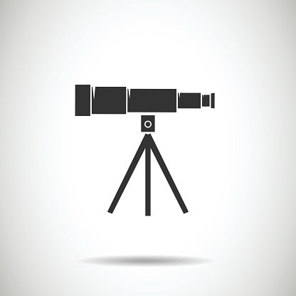 416x416 Spyglass Illustration Premium Clipart
