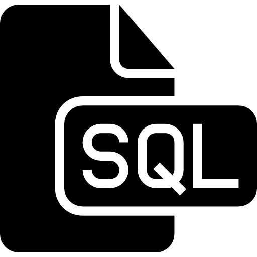 Sql, Document Icon Free Of Hawcons Filetypes Filled 512x512 Sql, Document Icon Free Of Hawcons Filetypes Filled