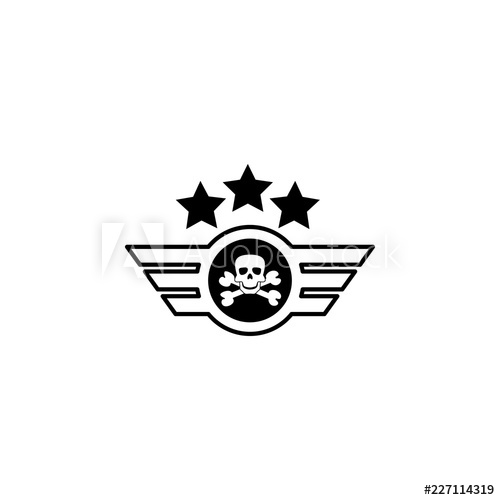 500x500 Special Squad Symbol Icon Element Of War And Piece Premium