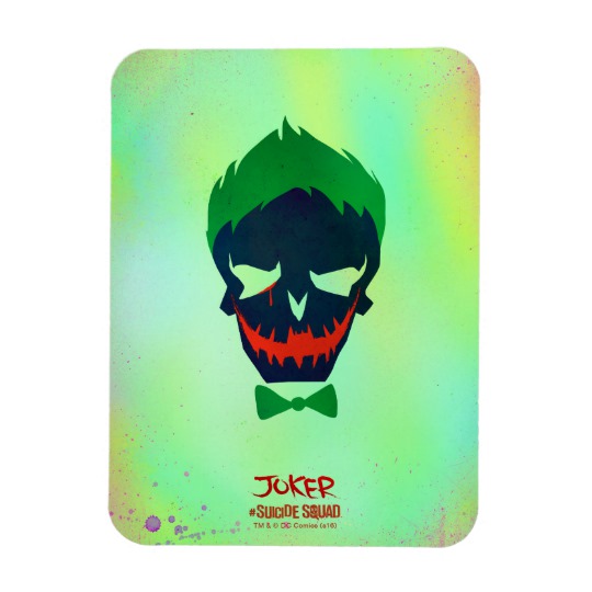 540x540 Suicide Squad Joker Head Icon Magnet