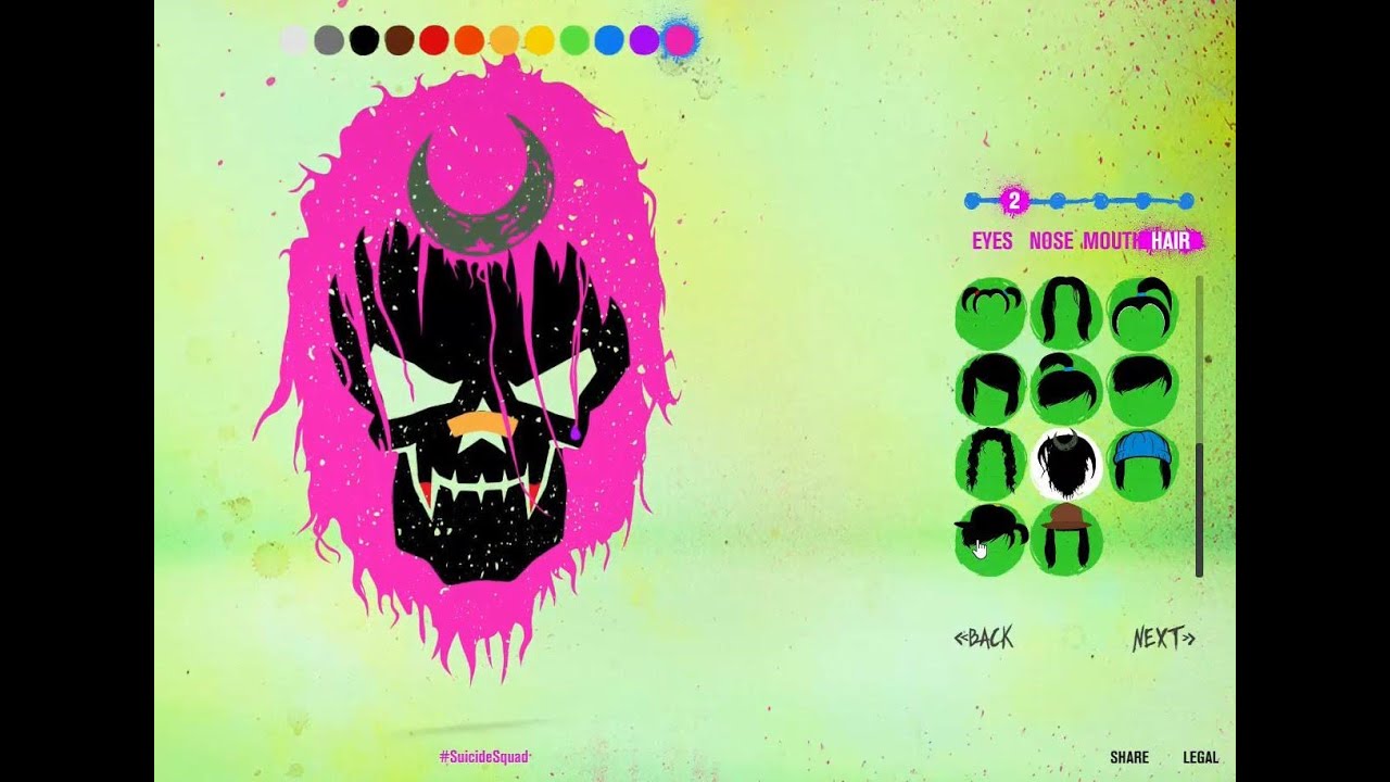 1280x720 Suicide Squad Icon Creator Squad Yourself