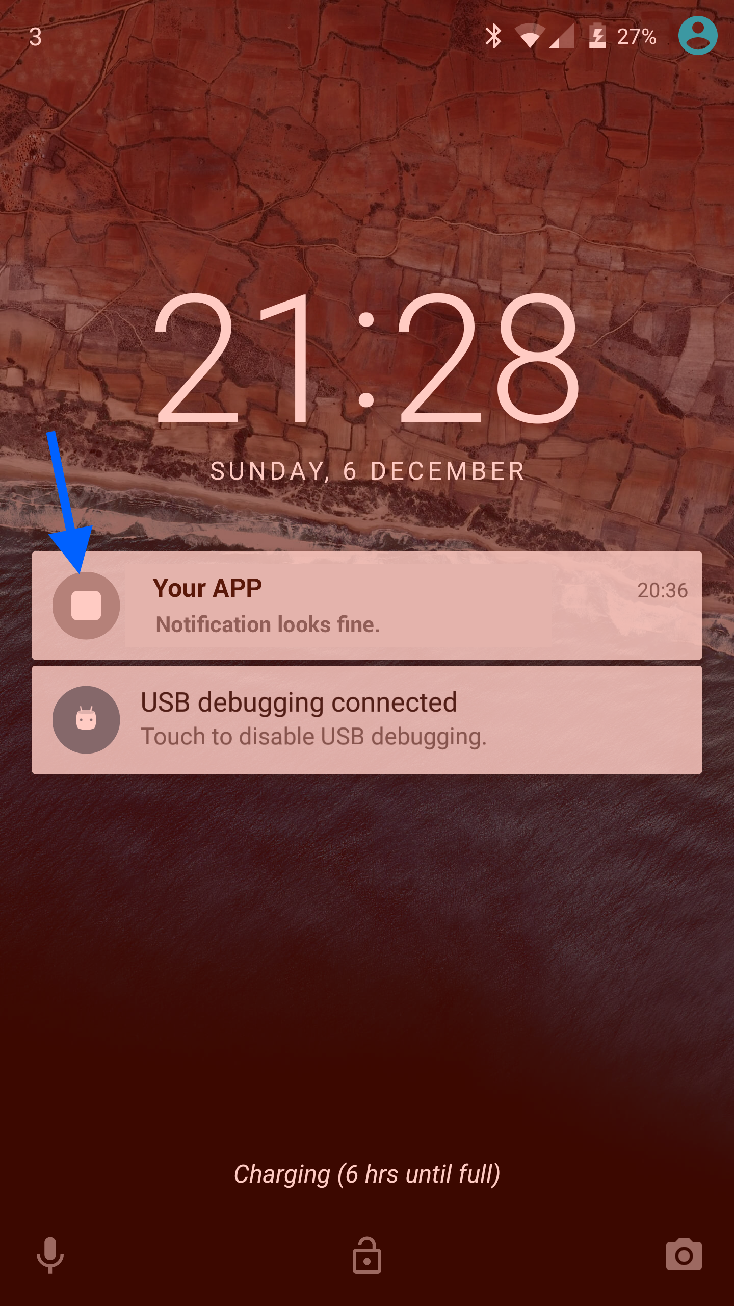 1440x2560 On Android I Don't See The App Icon On My Notifications What Is