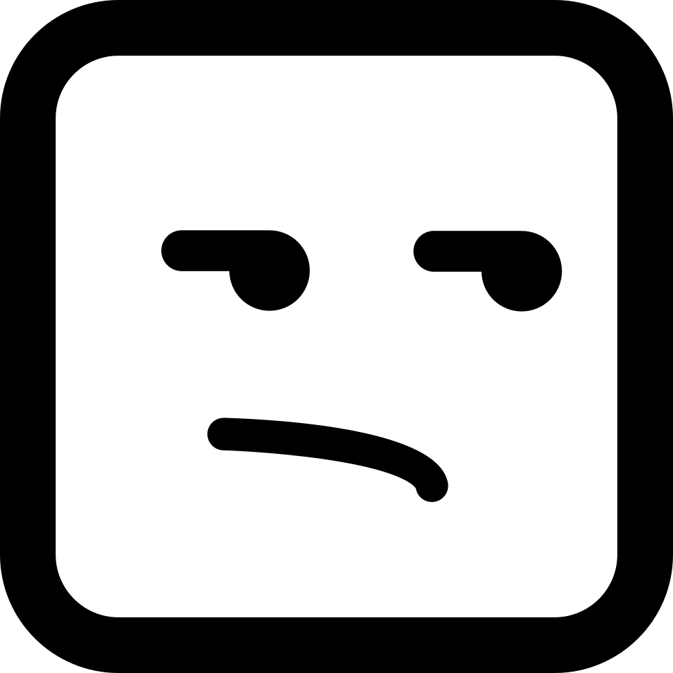 980x980 Doubt On Emoticon Square Face Png Icon Free Download