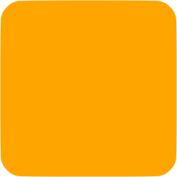256x256 Orange Square Rounded Icon