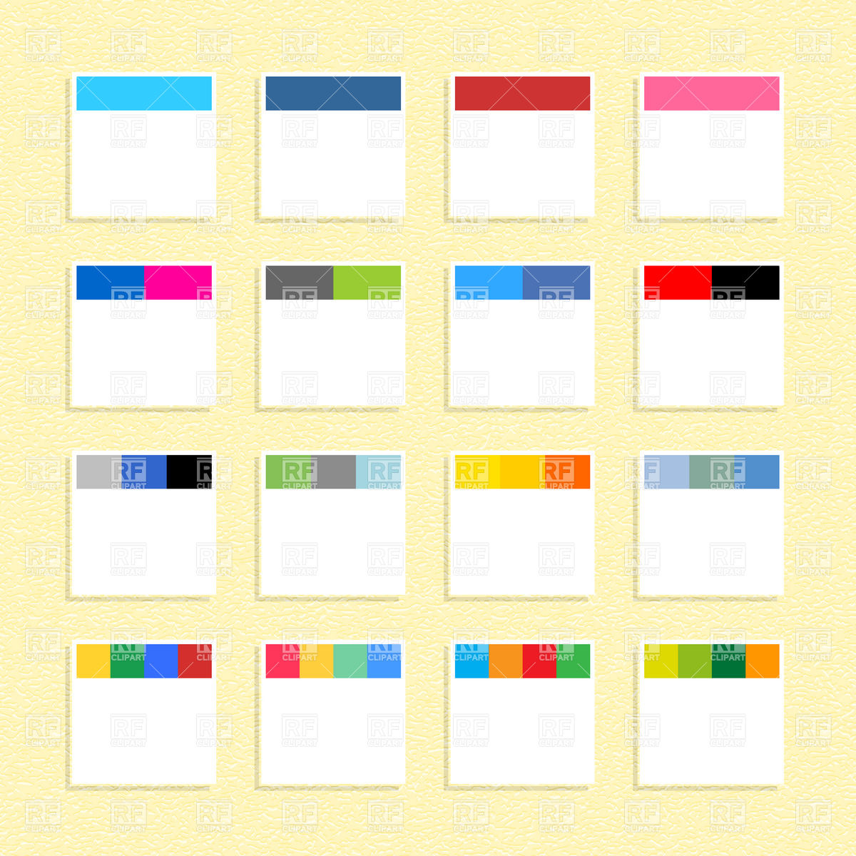 1200x1200 Smple Square Icon Blank Template Vector Image Of Design Elements