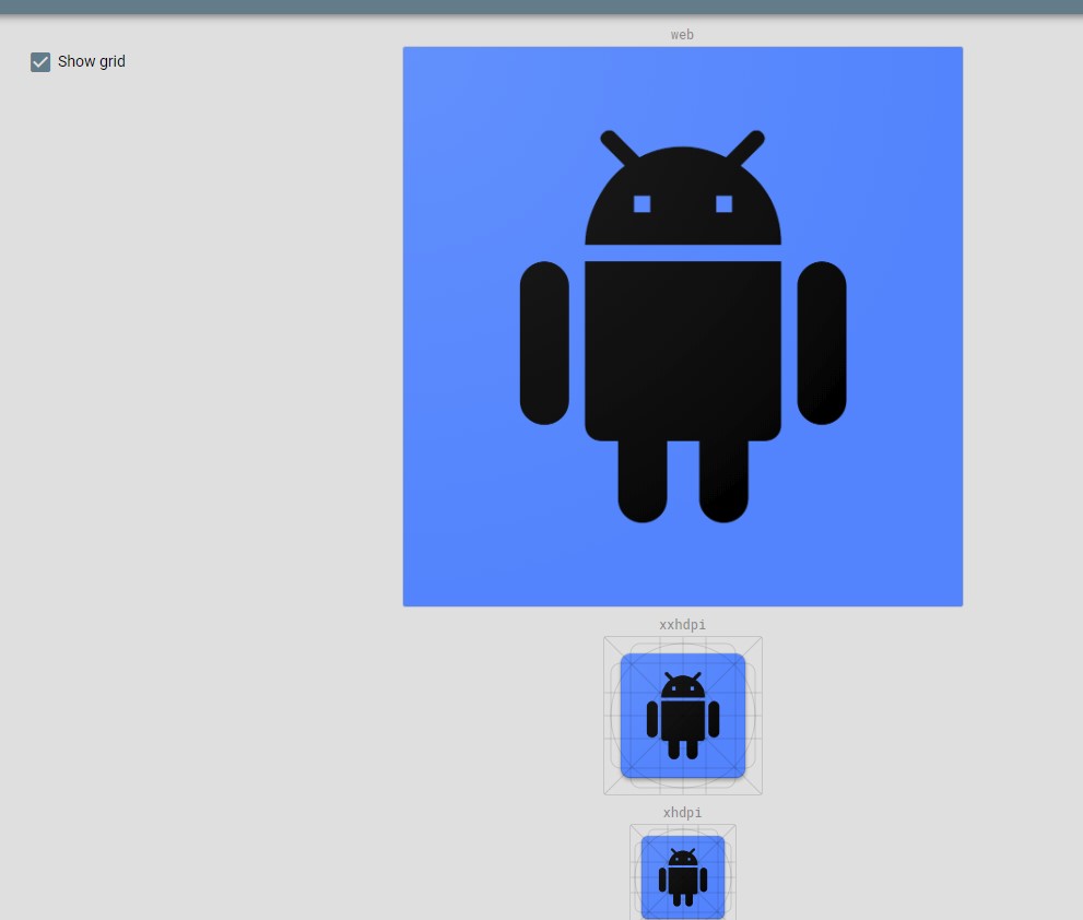 991x842 Launcher Icon Generator