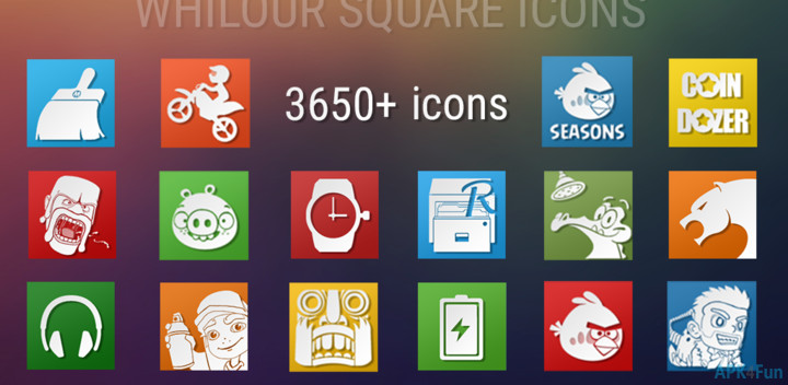 720x352 Download Whilour Square Icon Pack Apk