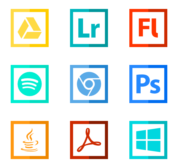 600x564 Square Icons