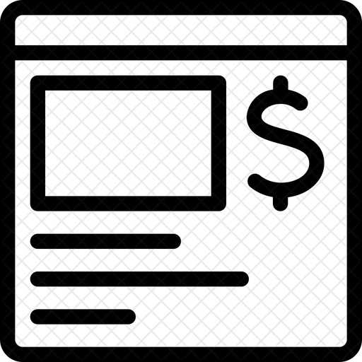 512x512 Online Tax Payment Icon Of Line Style