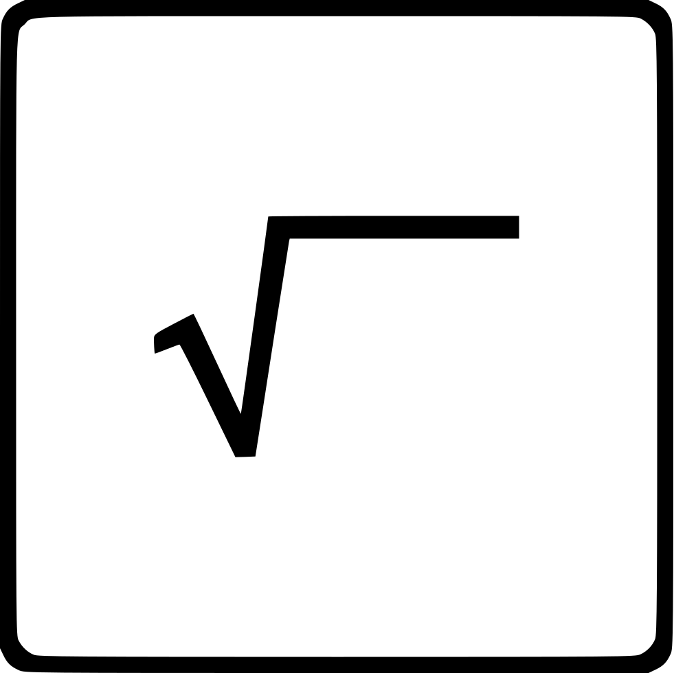 Вектор корень из 3. Знак квадратного корня. Квадратный корень символ. Квадратный корень icon. Корень в математике знак.