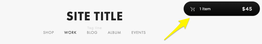 866x147 Shopping Cart Icon Display Squarespace Help