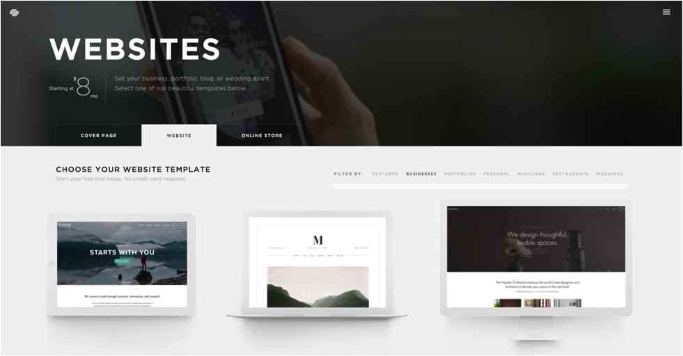 How To Build A Small Business Website Using Squarespace 981x512 How To Build A Small Business Website Using Squarespace