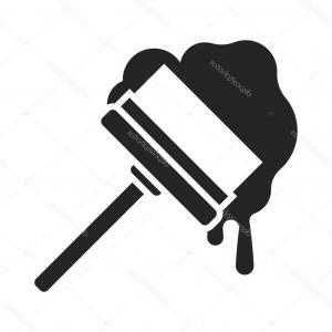 300x300 Stock Illustration Squeegee Icon Black Simple Style Catchsplace