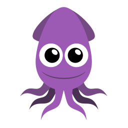256x256 Squid Icon Flat Animal Iconset Martin Berube