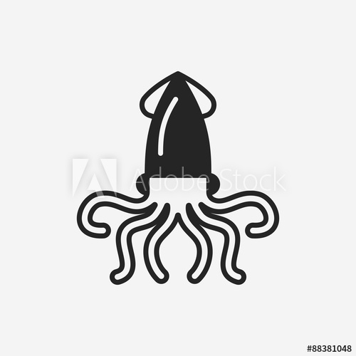 500x500 Squid Icon