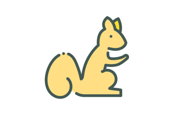 580x386 Squirrel Icon Graphic