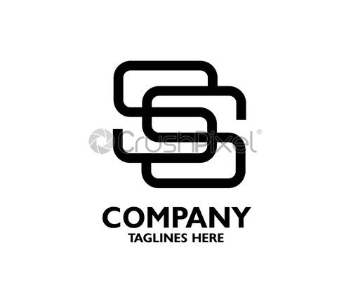 500x406 Letter Ss Logo Icon Design Template Elements, Stock Vector