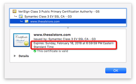 518x321 How To Check Ssltls Certificates Expiration Date In Google Chrome