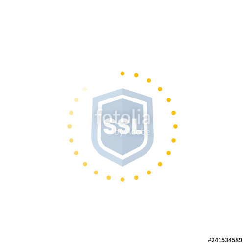 500x500 Ssl Secure Vector Icon For Web Stock Image And Royalty Free
