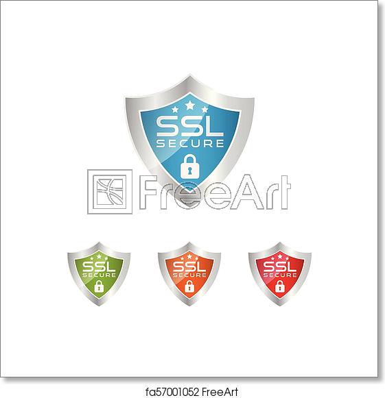 561x581 Free Art Print Of Ssl Security Vector Icon Freeart