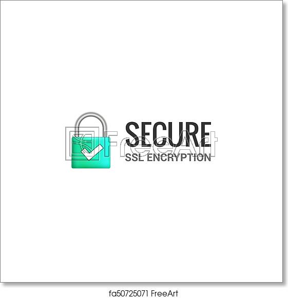 561x581 Free Art Print Of Secure Internet Connection Ssl Icon Isolated