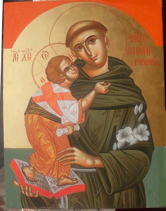 567x720 Sant'antonio Da Padova Icon St Anthony Corner In Saint