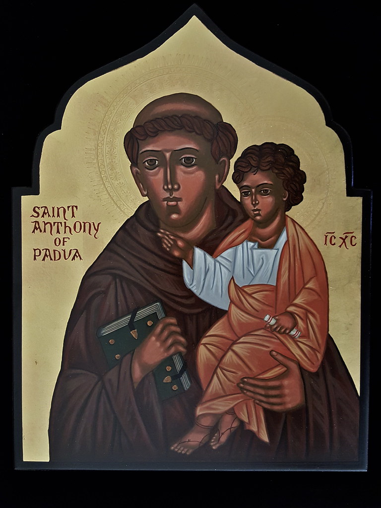 768x1024 St Anthony Of Padua Icon Nancy Ewing
