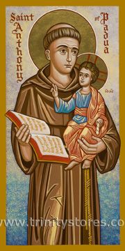 180x360 St Anthony Of Padua Catholic Christian Religious Art