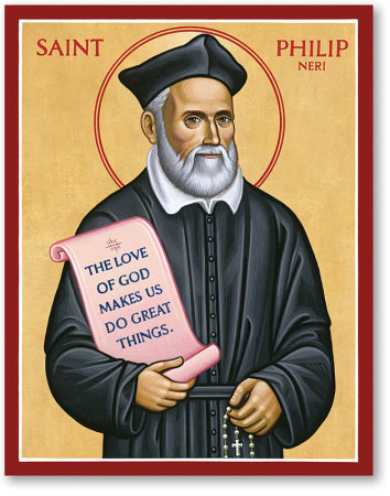 354x450 Men Saint Icons St Philip Neri Icon Monastery Icons