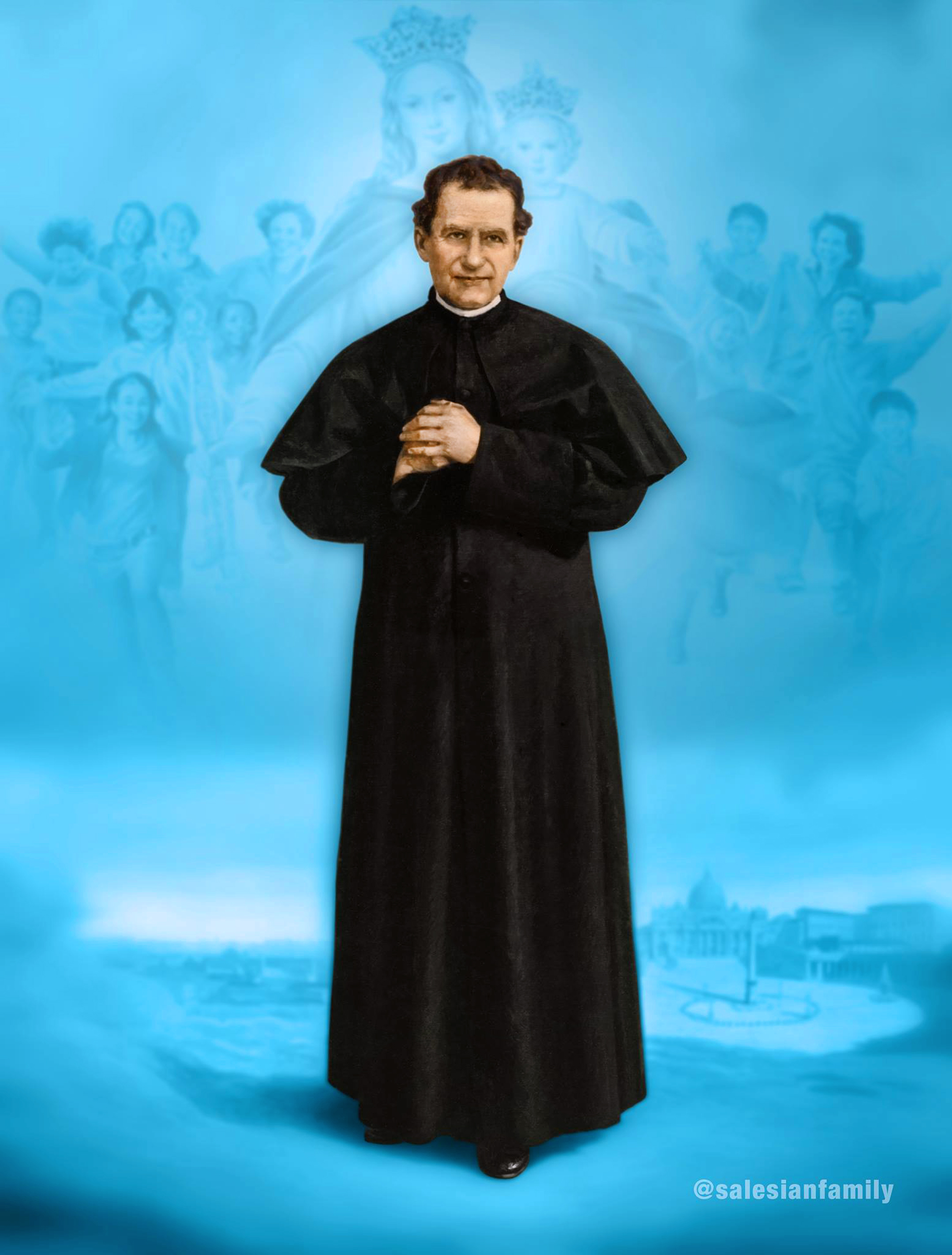 St John Bosco Icon at Vectorified.com | Collection of St John Bosco ...