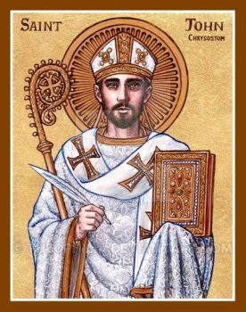 276x350 St John Chrysostom Icon