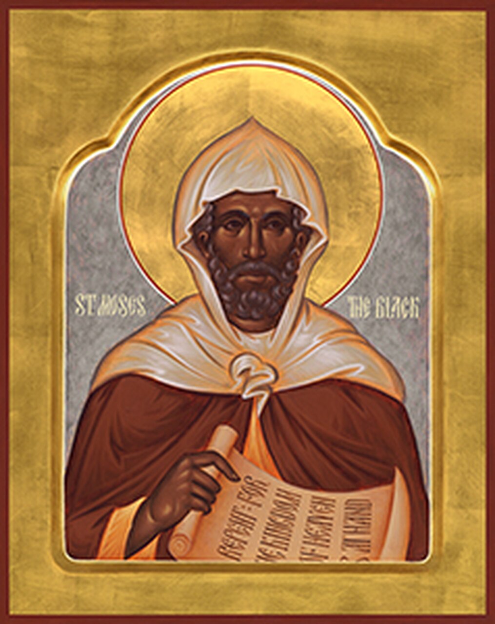 St Moses The Black Icon at Vectorified.com | Collection of St Moses The ...