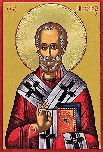 342x500 Saint Nicholas Of Myra, Medium Icon