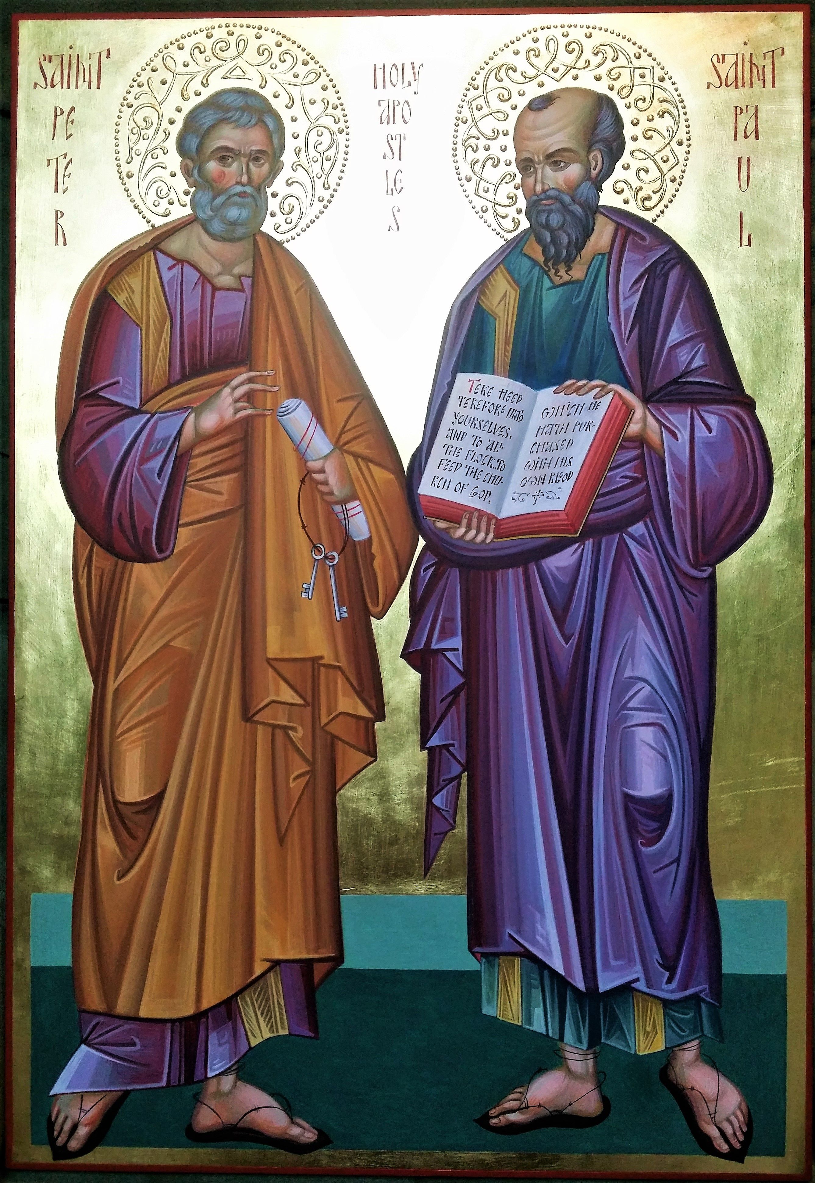 2674x3880 St Peter And St Paul Icon Hand