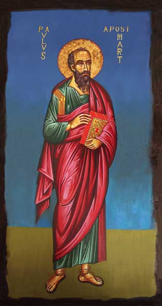 317x600 St Paul Icon Reproduction