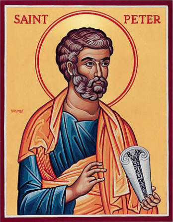 348x447 Icon Of St Peter