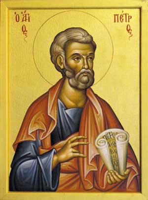 300x406 St Peter Icon