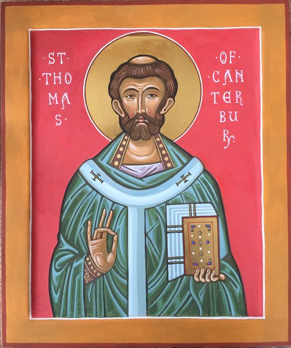 585x700 Small St Thomas Of Canterbury Icon