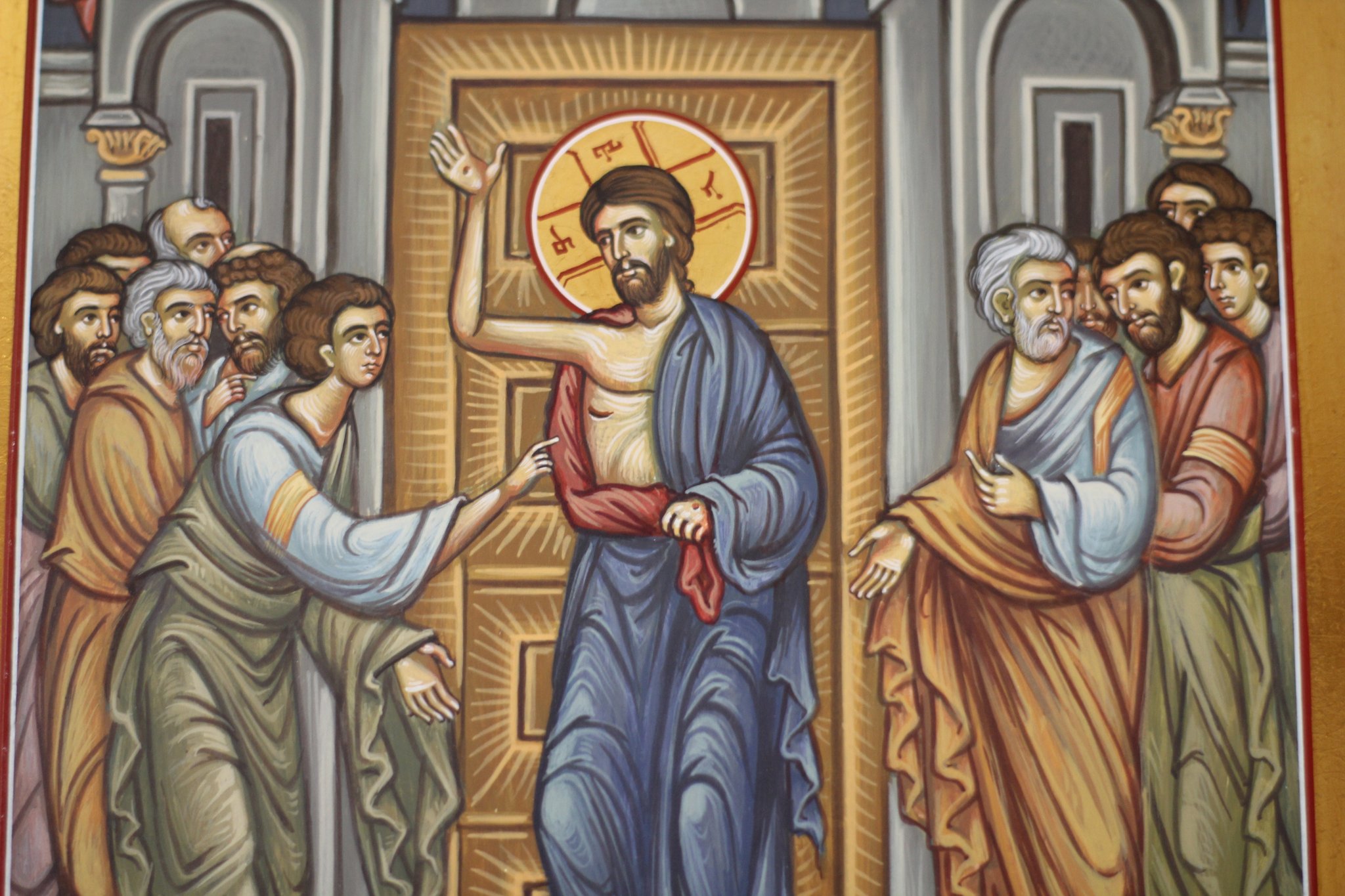 2048x1365 St Thomas The Apostle Icon With Aramaic Wordings Malpakh