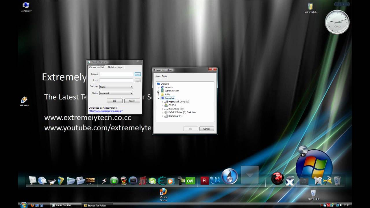 1280x720 Setting Up Stack Docklet For Rocketdock Windows