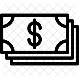 256x256 Money Stack Icon Of Line Style
